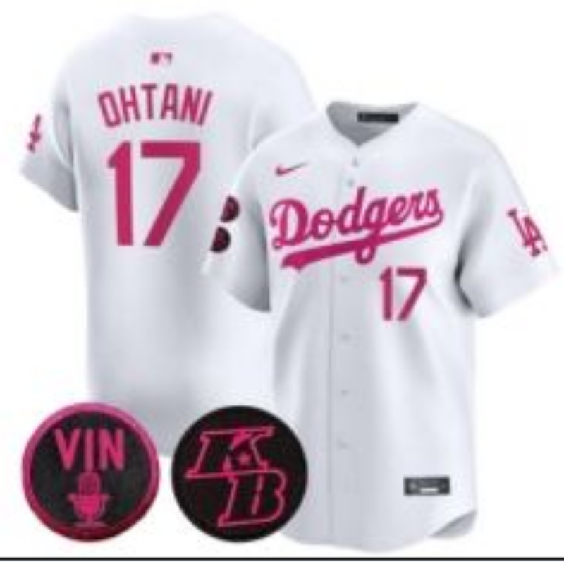 men Los Angeles Dodgers #17 Ohtani white Game 2026 Nike MLB Jersey 0815001